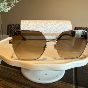 Jimmy Choo Brown Sunglasses